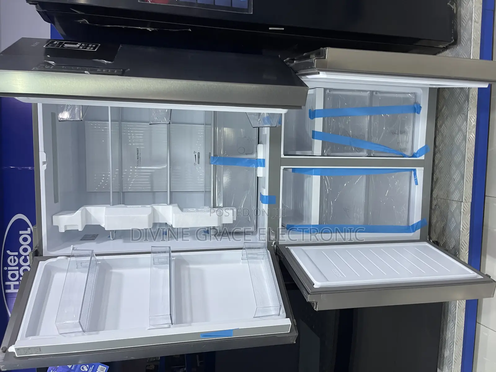HRF 525 Side by Side Haier Thermocool Inverter Refrigerator