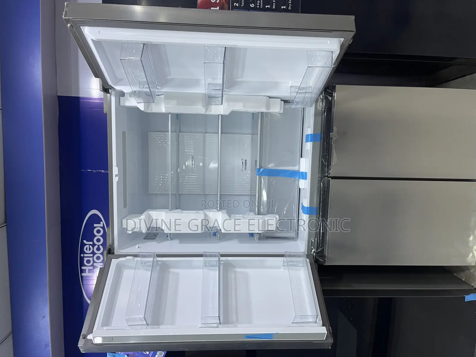 HRF 525 Side by Side Haier Thermocool Inverter Refrigerator