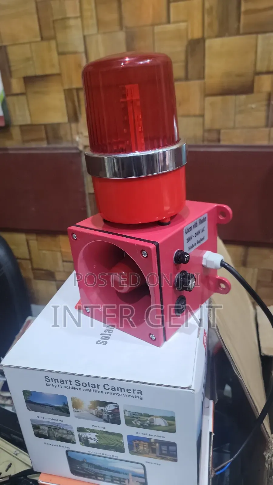 Sounder Flasher 220vac Big One 2tone