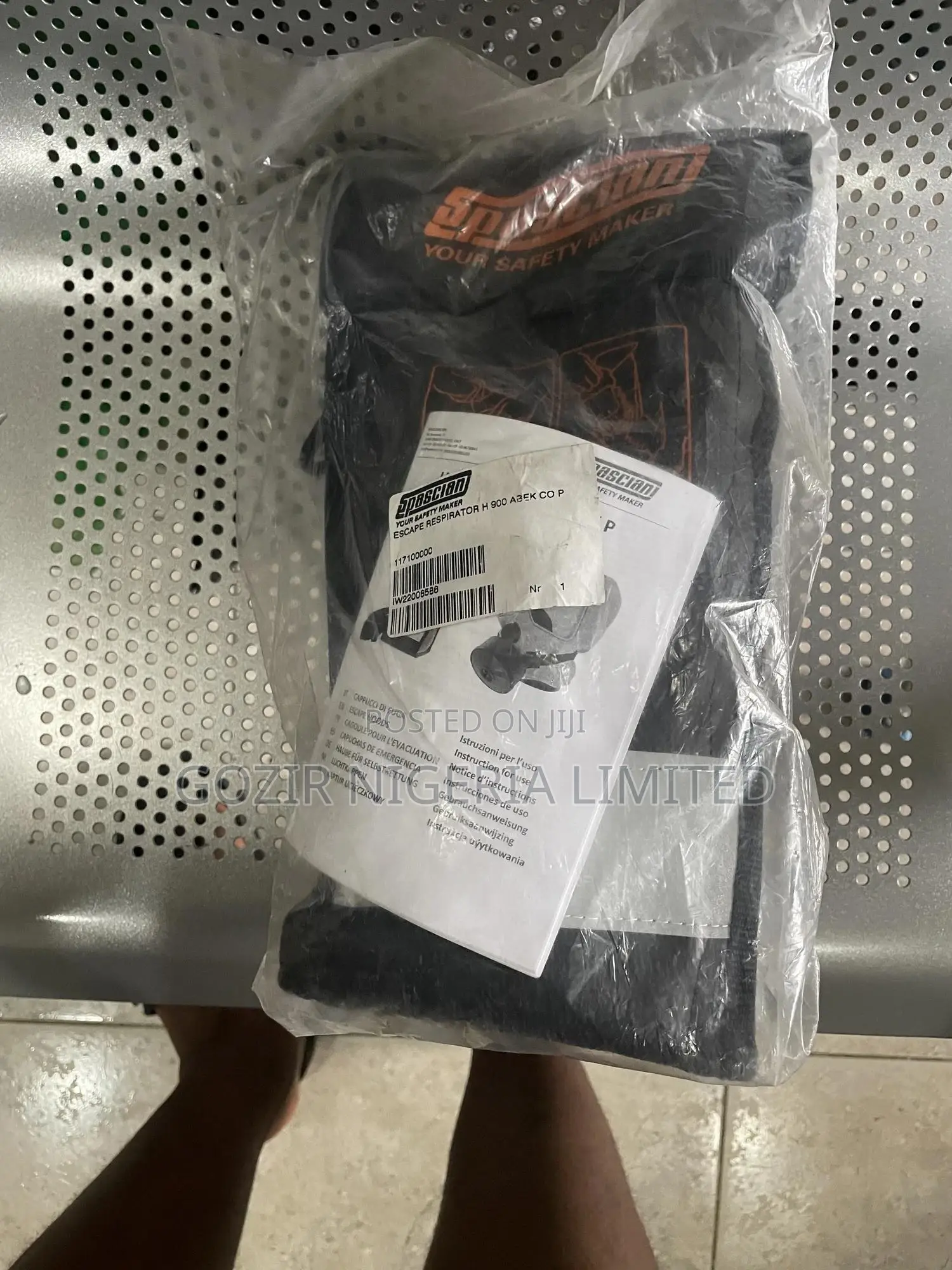 Spasciani Escape Respirator H 900 A3 5k Co P