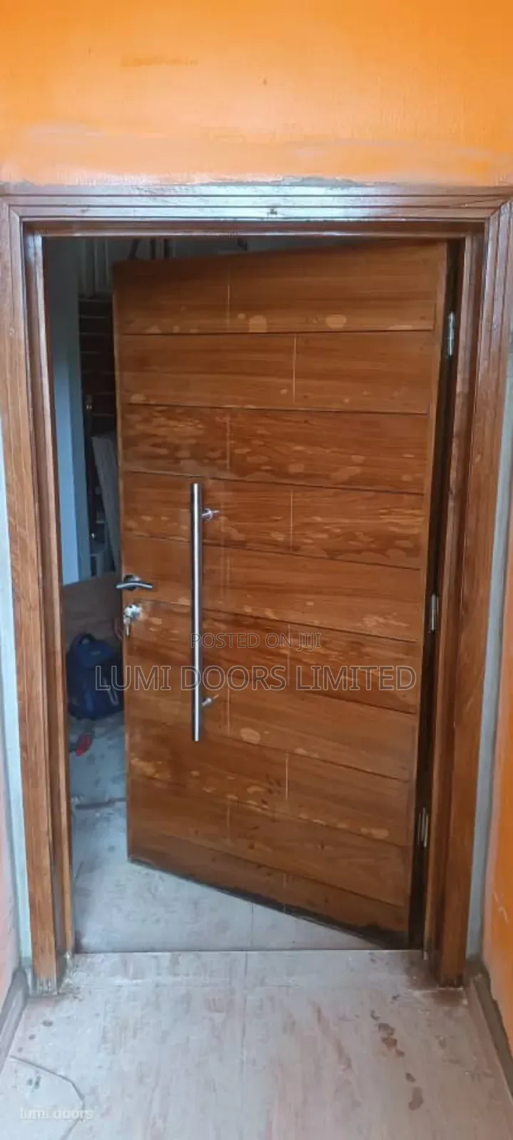 Hardwood Front Door