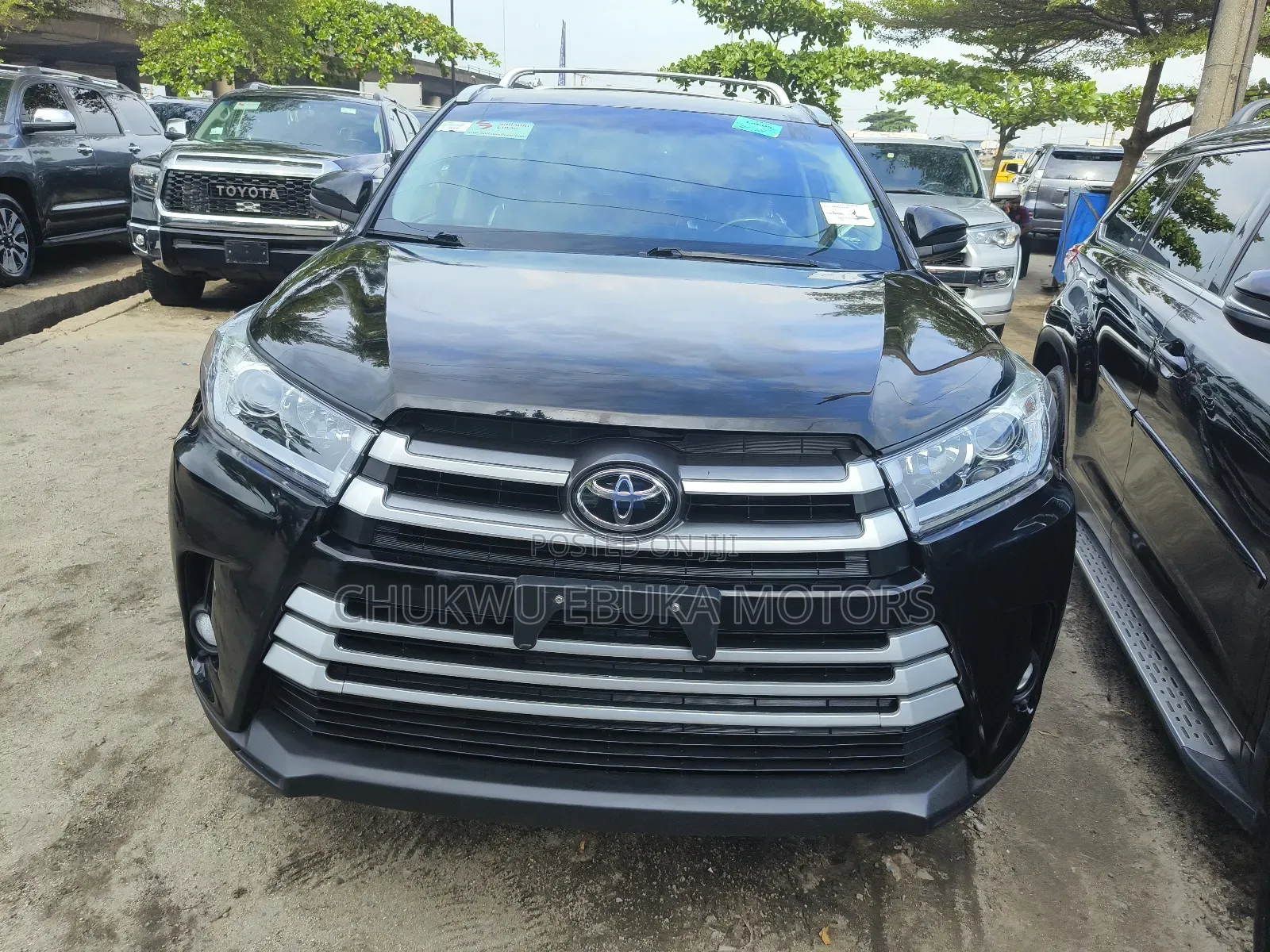 Toyota Highlander XLE 4dr SUV AWD (3.5L 6cyl 6A) 2015 Black