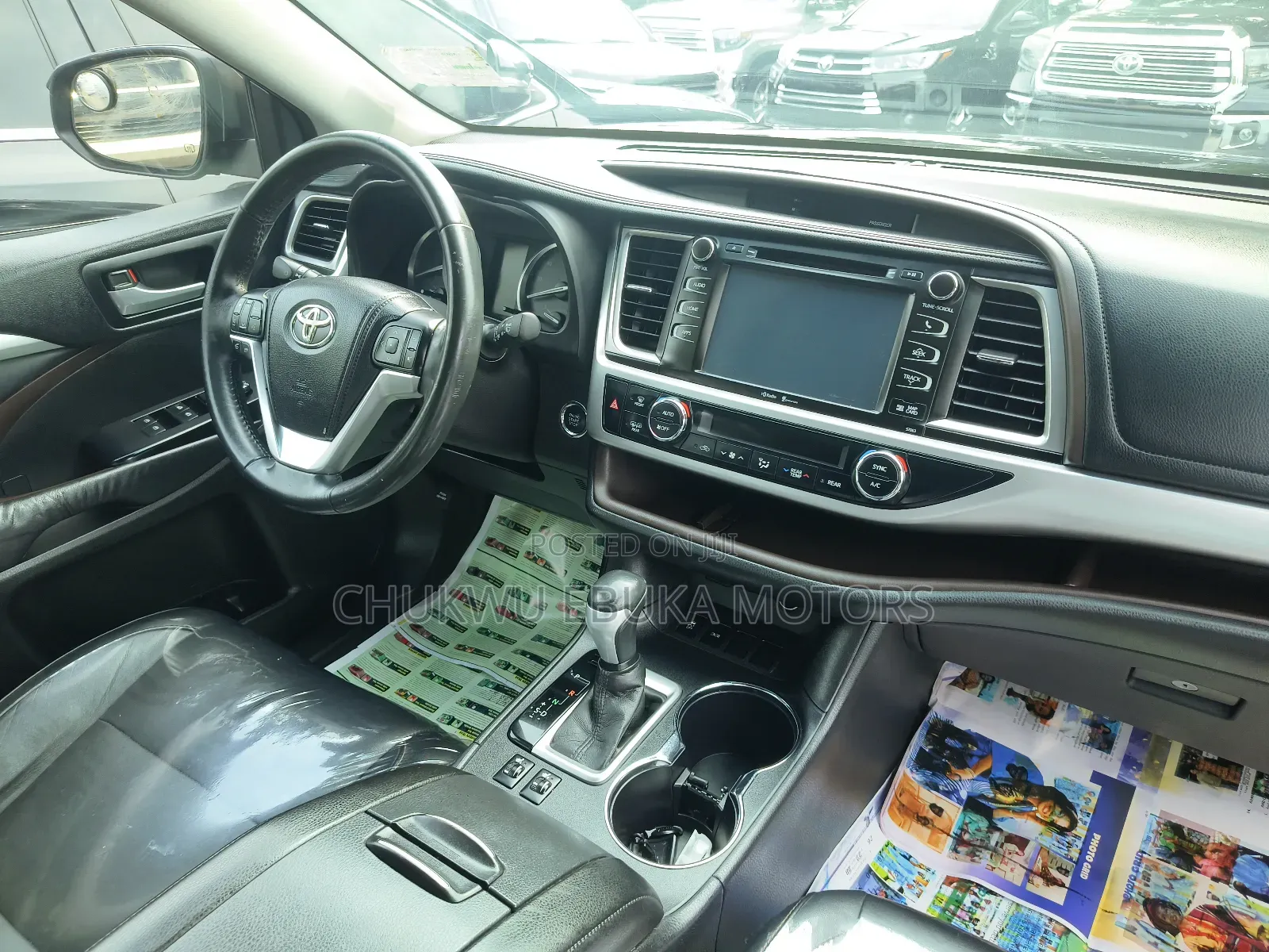 Toyota Highlander XLE 4dr SUV AWD (3.5L 6cyl 6A) 2015 Black
