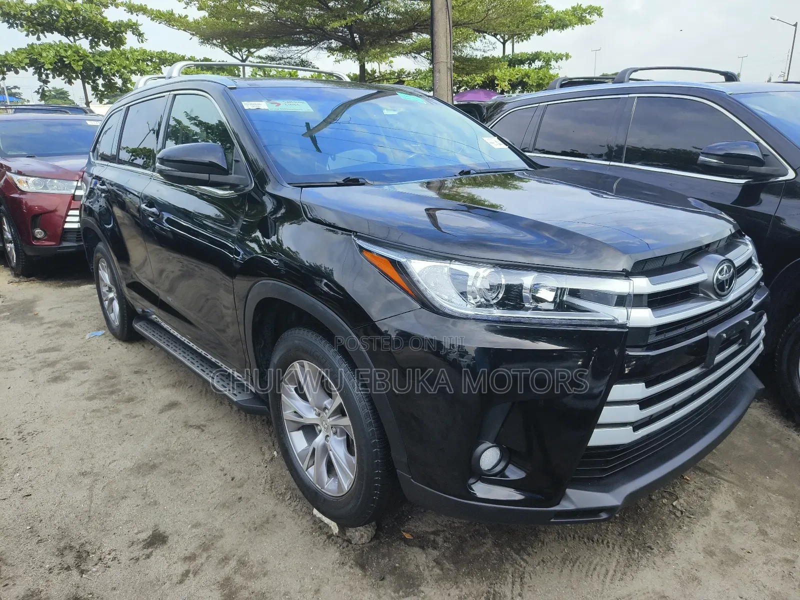 Toyota Highlander XLE 4dr SUV AWD (3.5L 6cyl 6A) 2015 Black