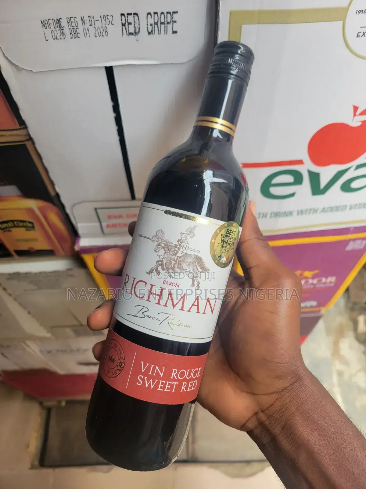 Baron Richman Red Wine – By 12 Bottles