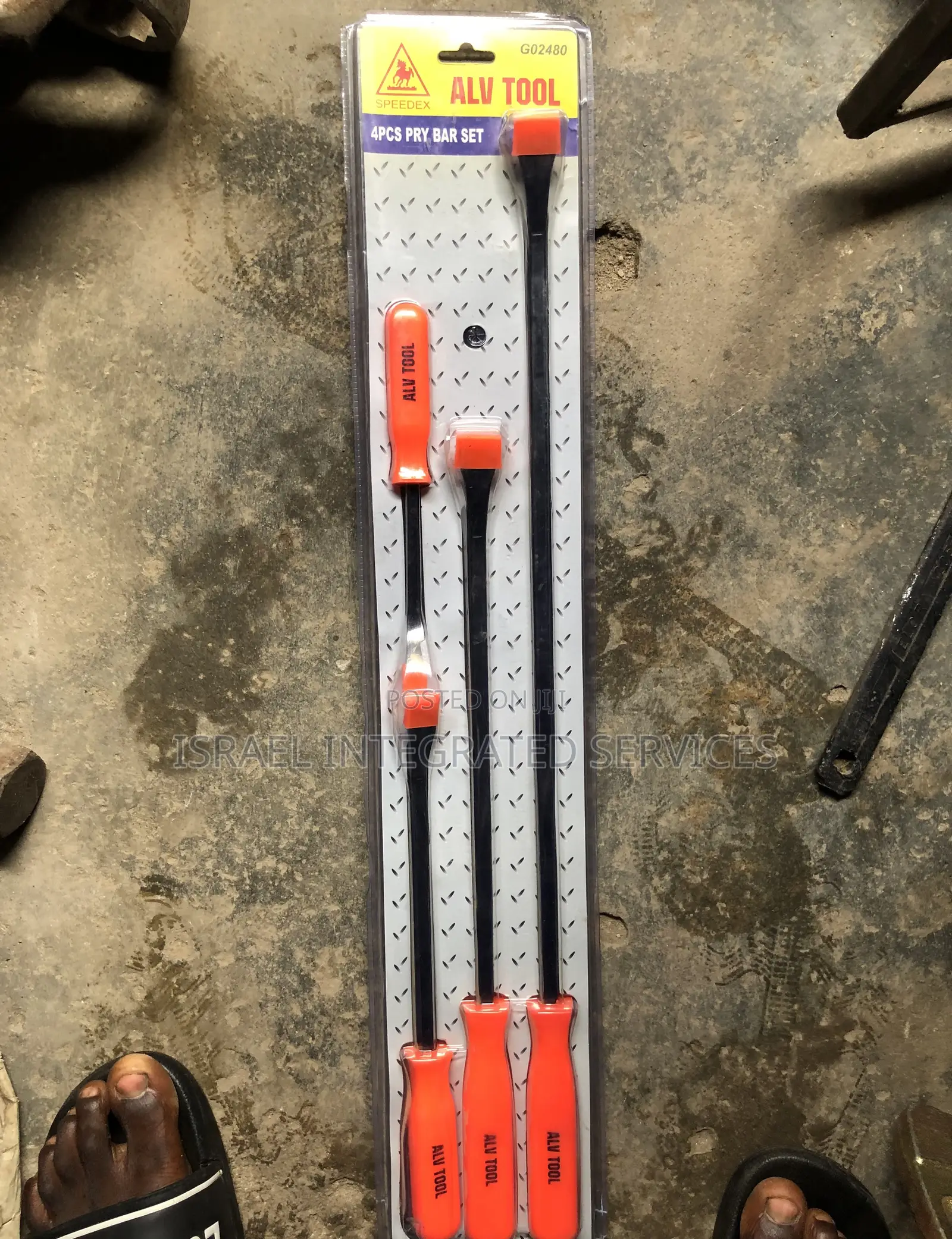 Pry Bar Set (4pcs)