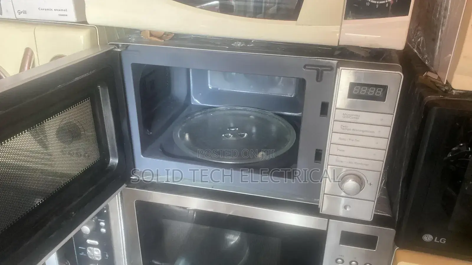 Smart Microwave With Grill
