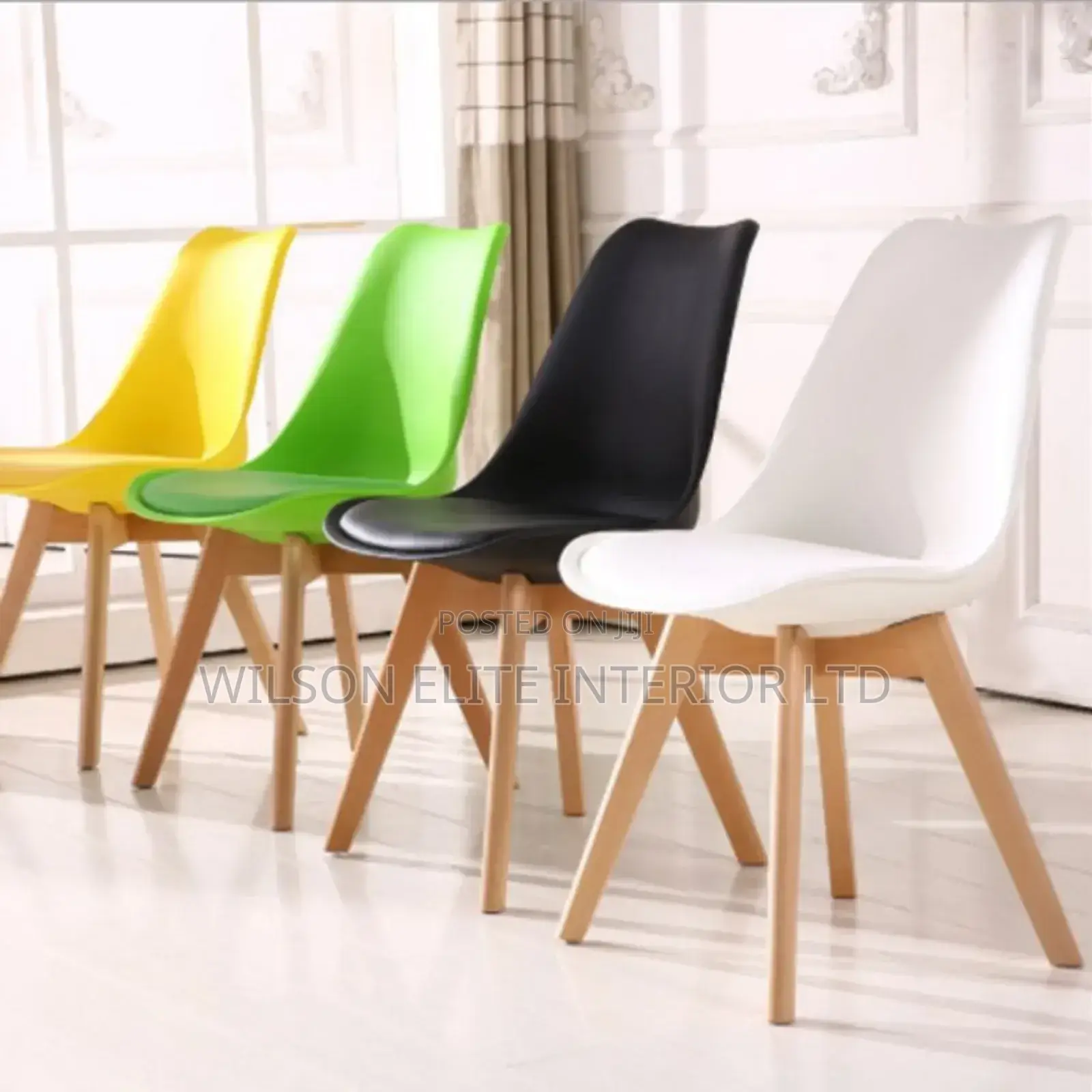 Wooden Leg Restaurant Chair