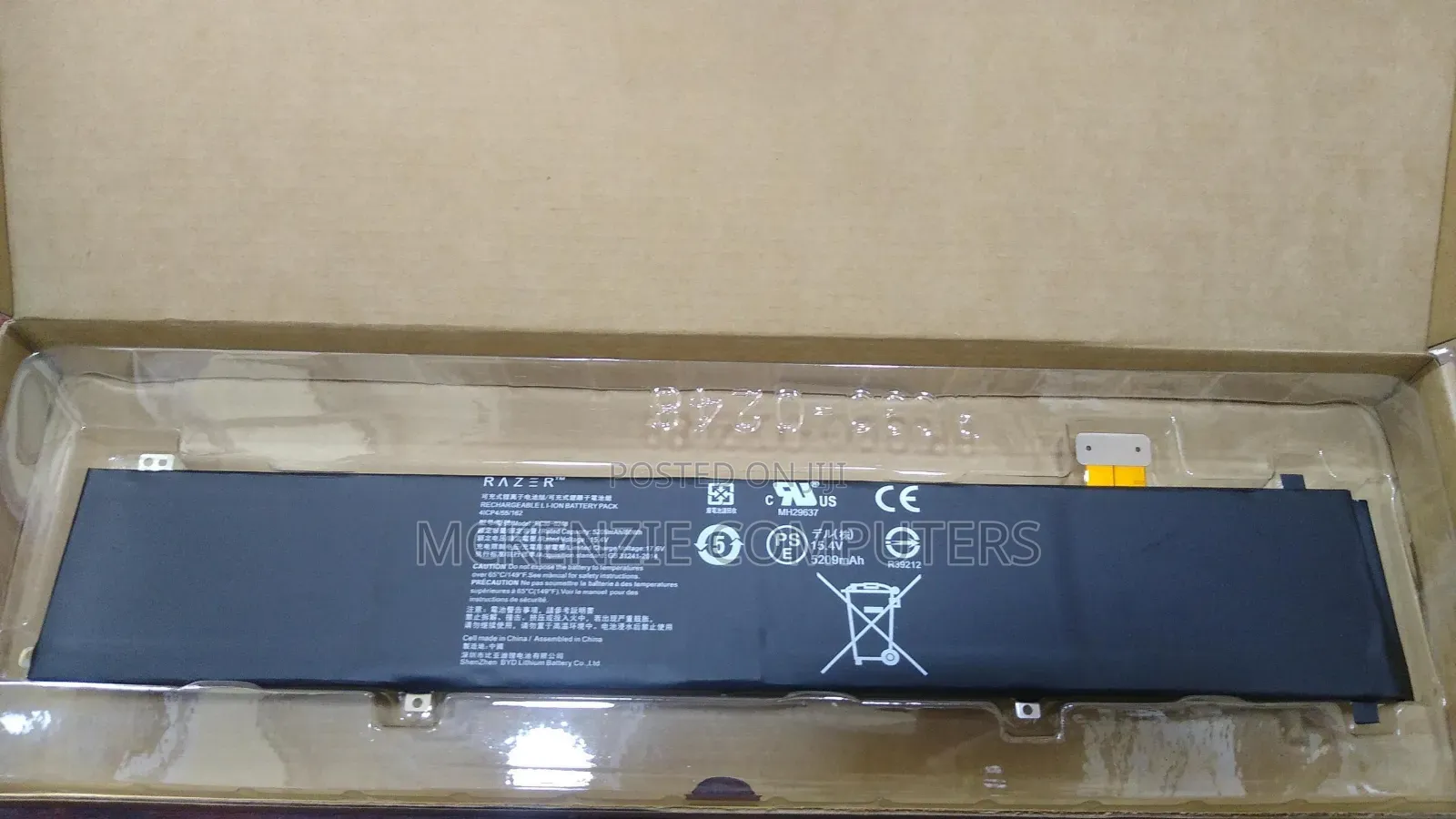 Razer Blade Stealth 15 RTX- 09-0286 Laptop Battery