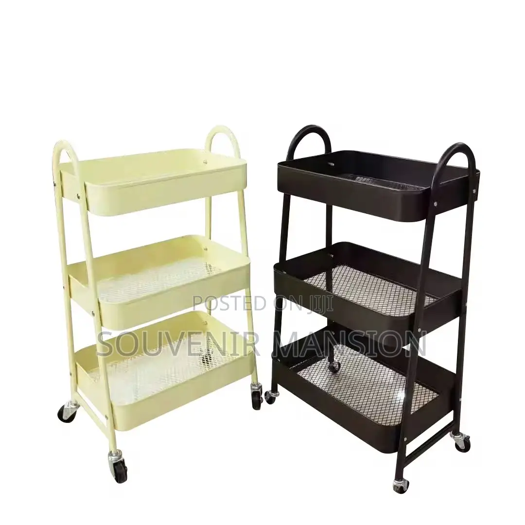 3 Layer Metal Multipurpose Trolley