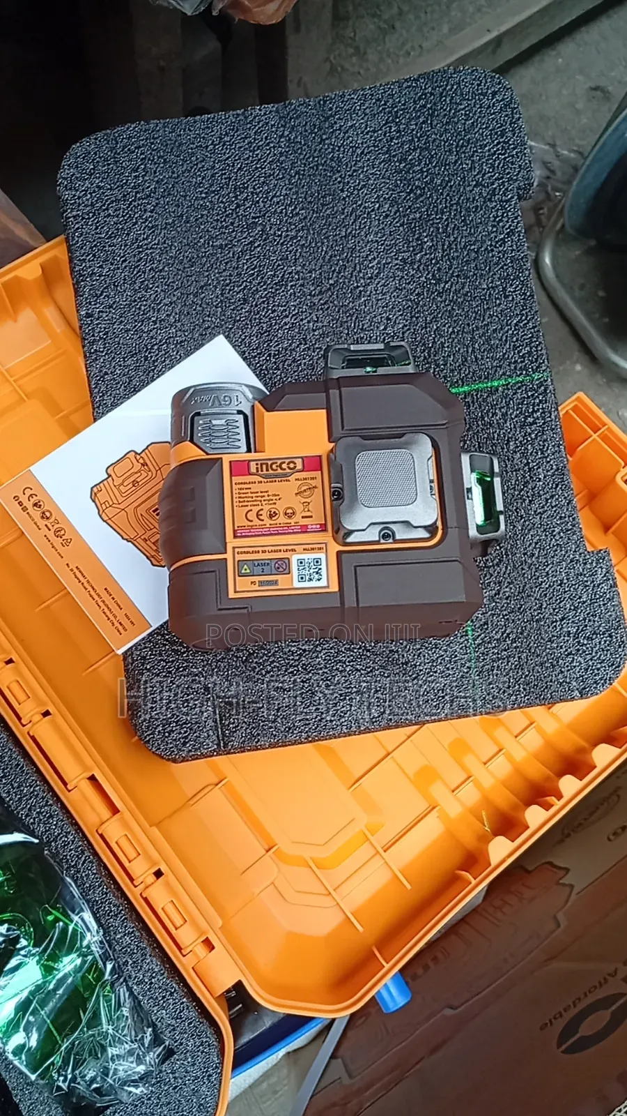 Ingco 12 Lines 35m Laser Level, Model Number Hll301201