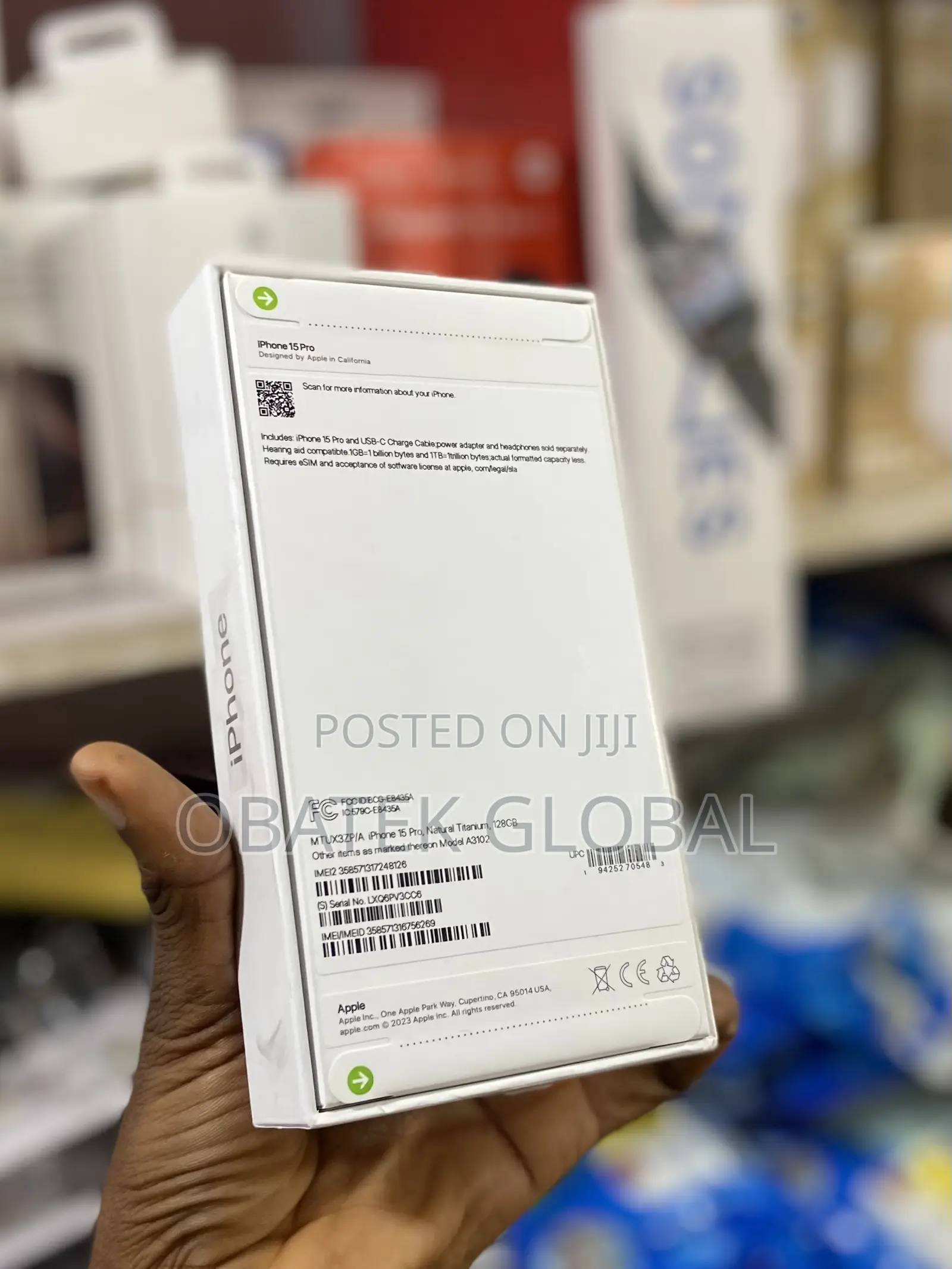 New Apple iPhone 15 Pro 128 GB