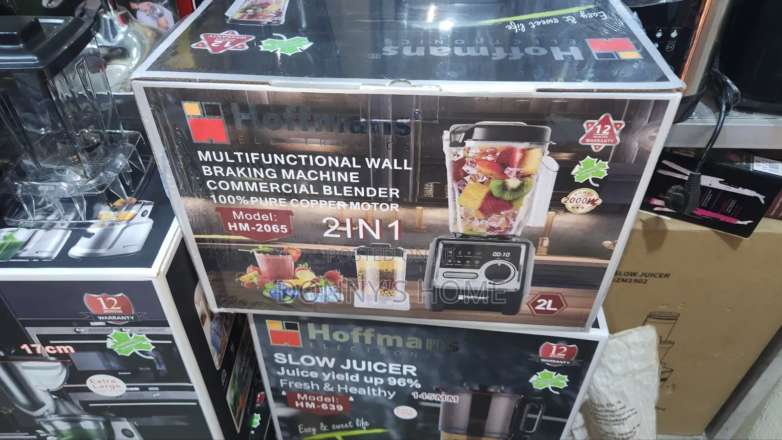 Hoffman Multifunctional Commercial Blender Hm-2065