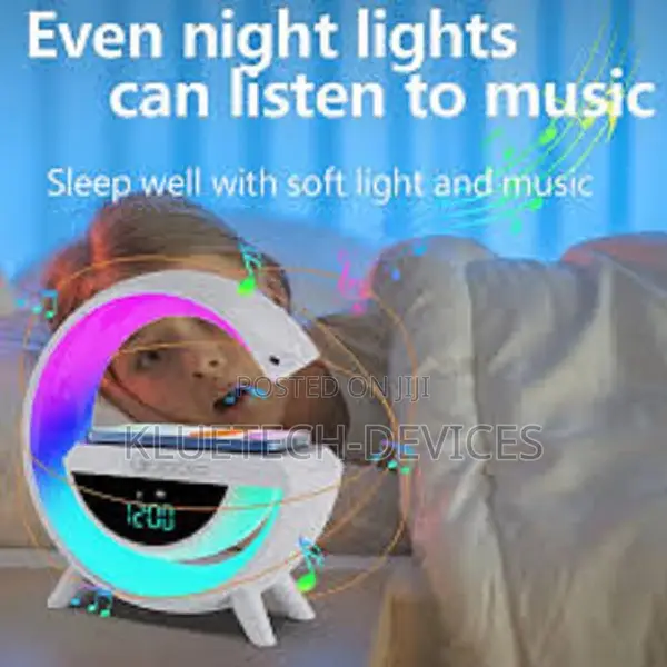 Bt-3400 Led Wireless Charging Speaker
