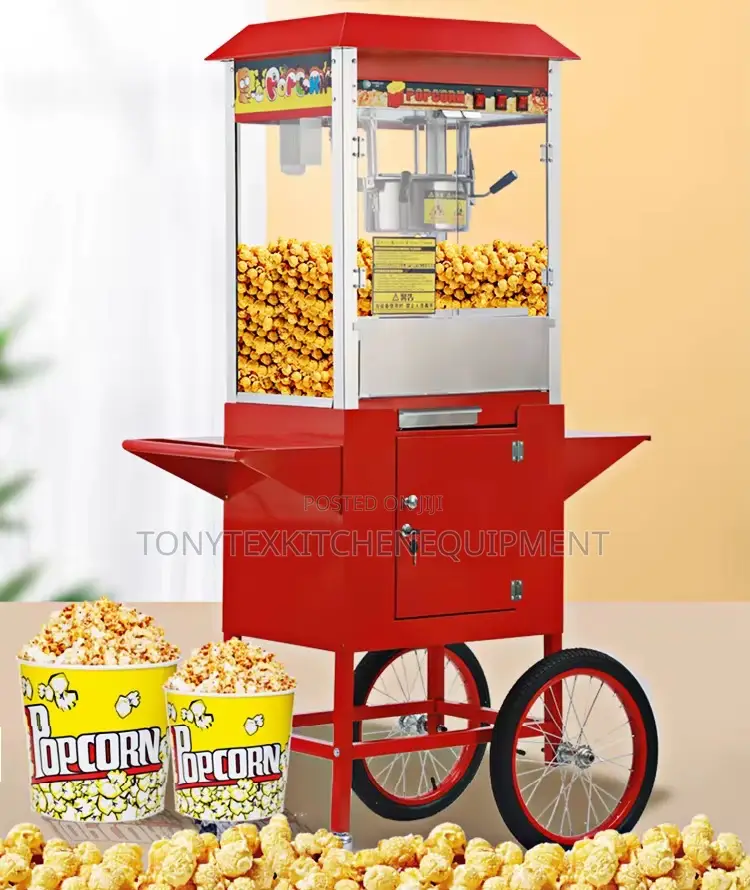 Popcorn Machine With Cart