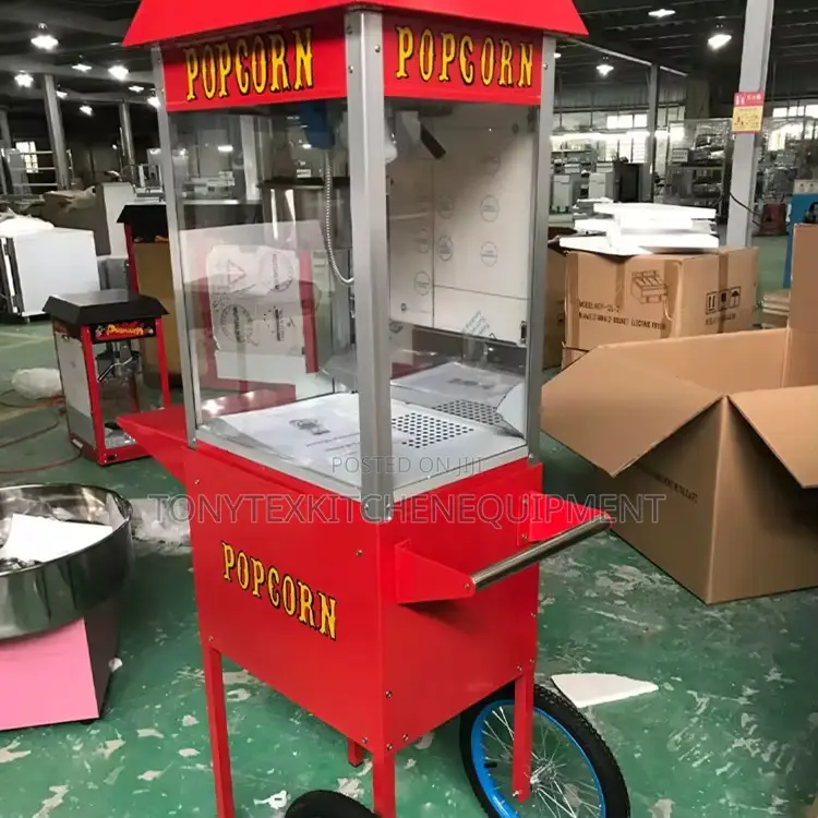 Popcorn Machine With Cart