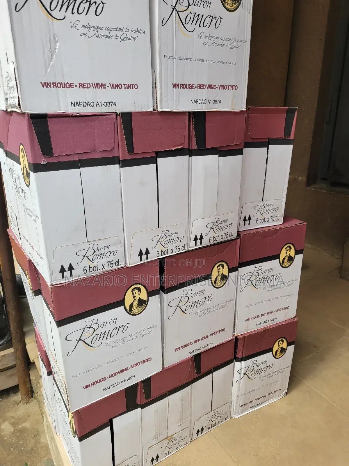 Baron Romero Red Wine by 12 Bottles