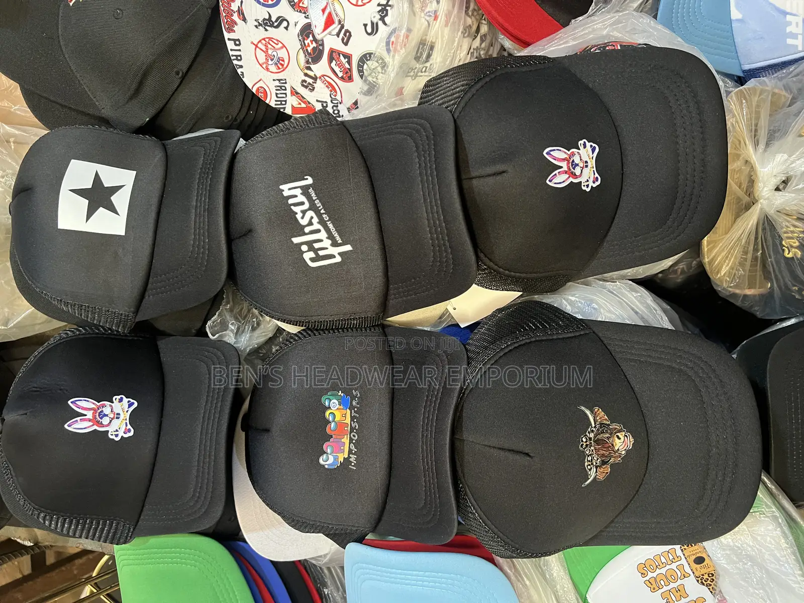 Designs Trucker Cap or Net Cap