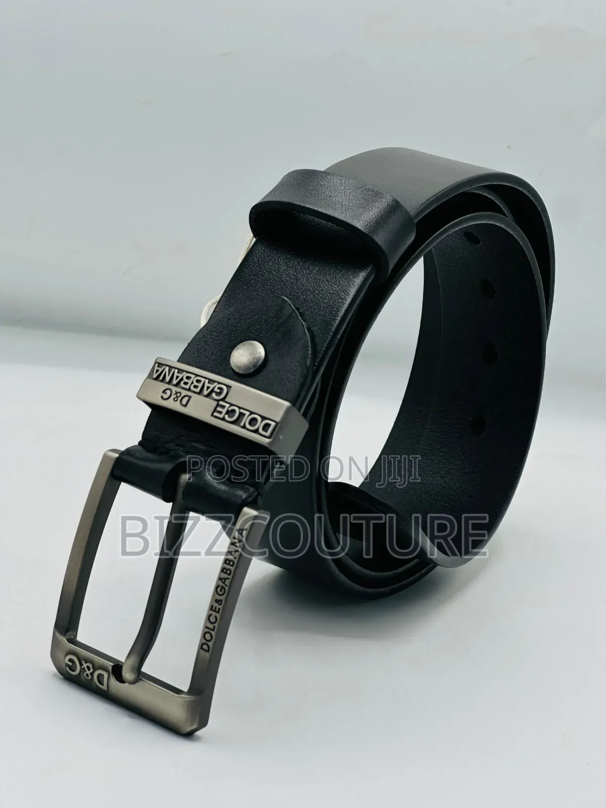 Original Dolce Gabbana Leather Belts Available in Store