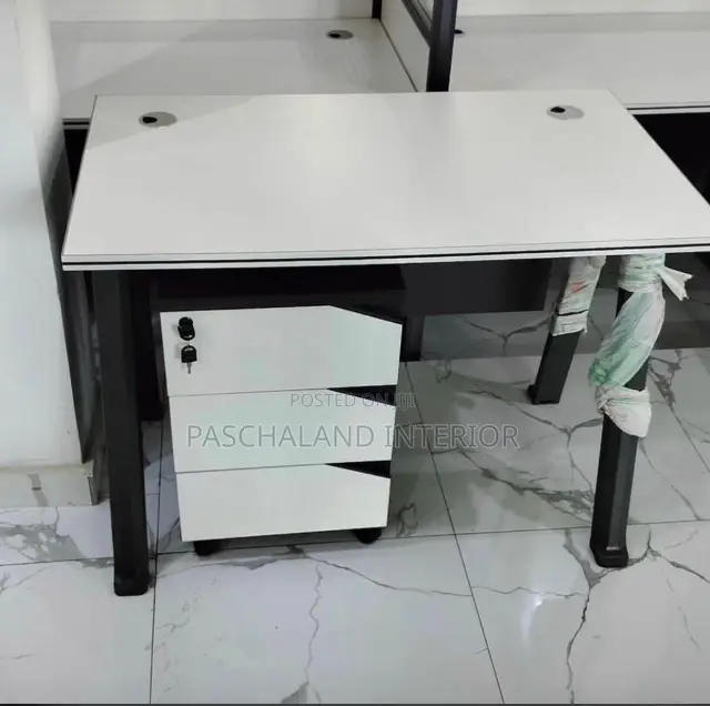 Imported Office Desk With a Mobile Drawer