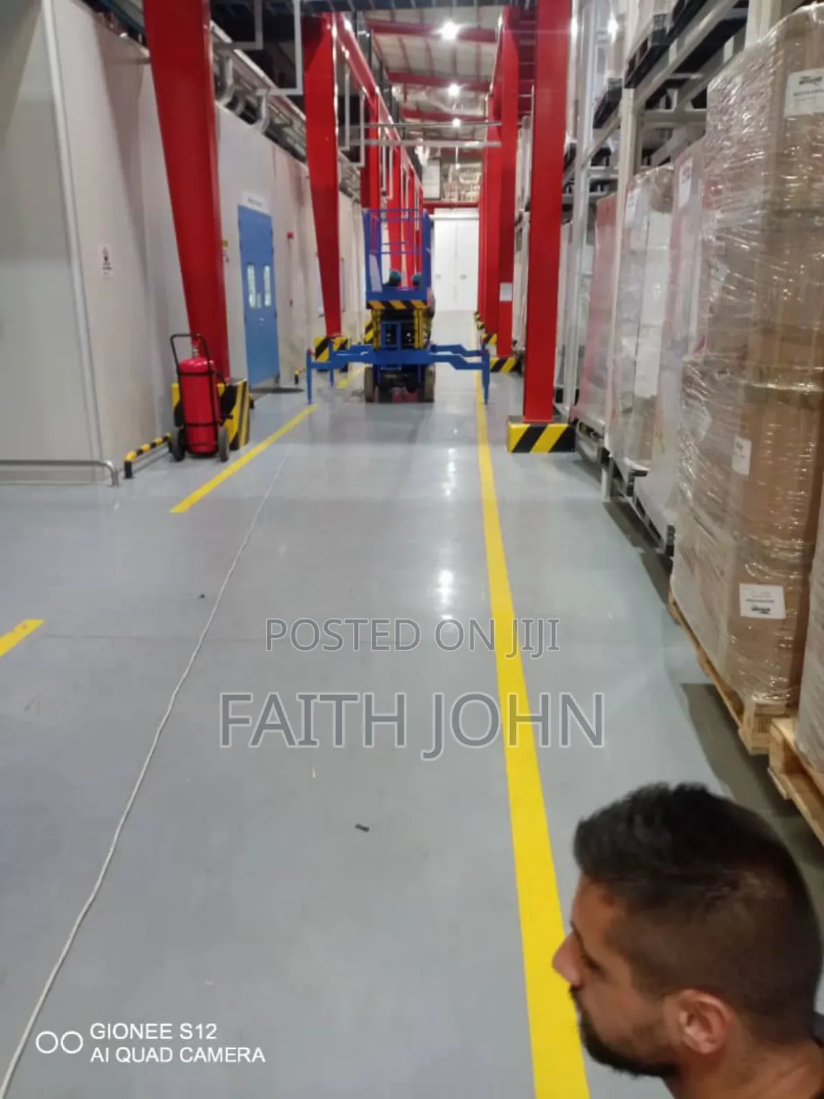 Clean Industrial Epoxy Flooring