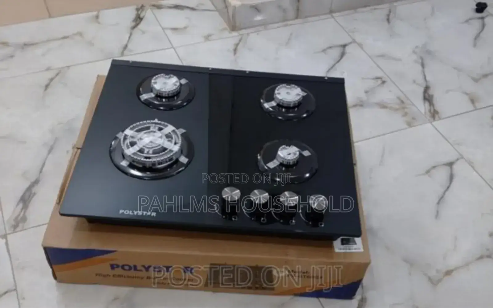 Polystar 60cm 4 Burner Built-in Gas Cooker