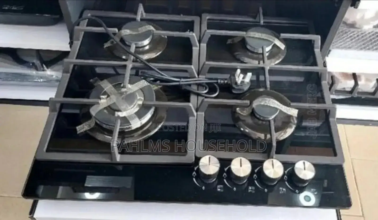 Polystar 60cm 4 Burner Built-in Gas Cooker