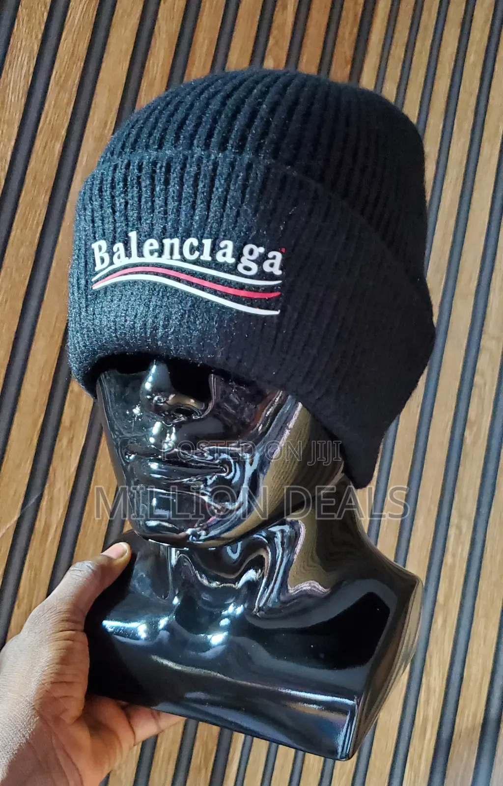 Stylish Big Black Unique Men’S Beanie Head Warmer