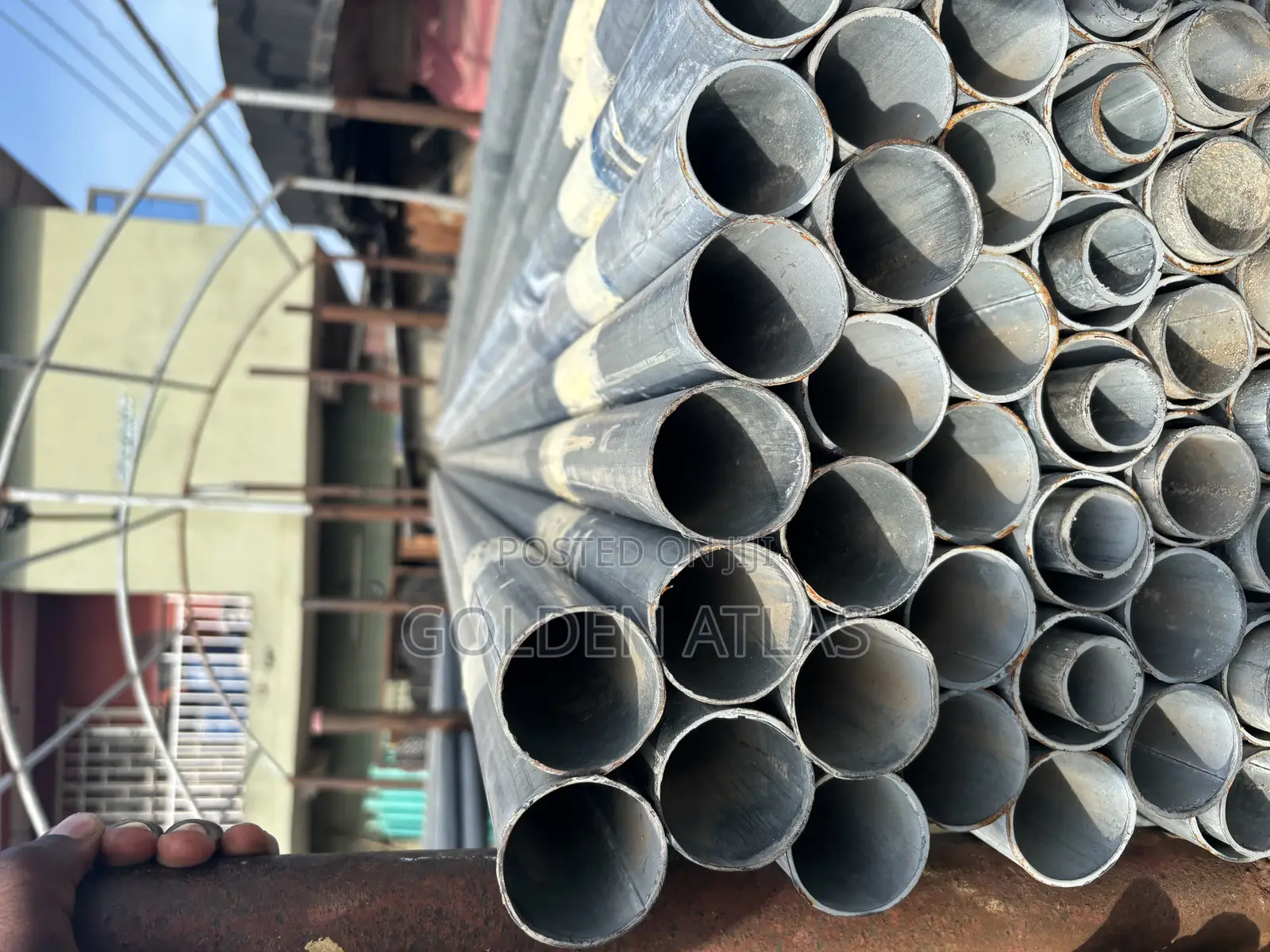 1 and Half Galvanized Pipe