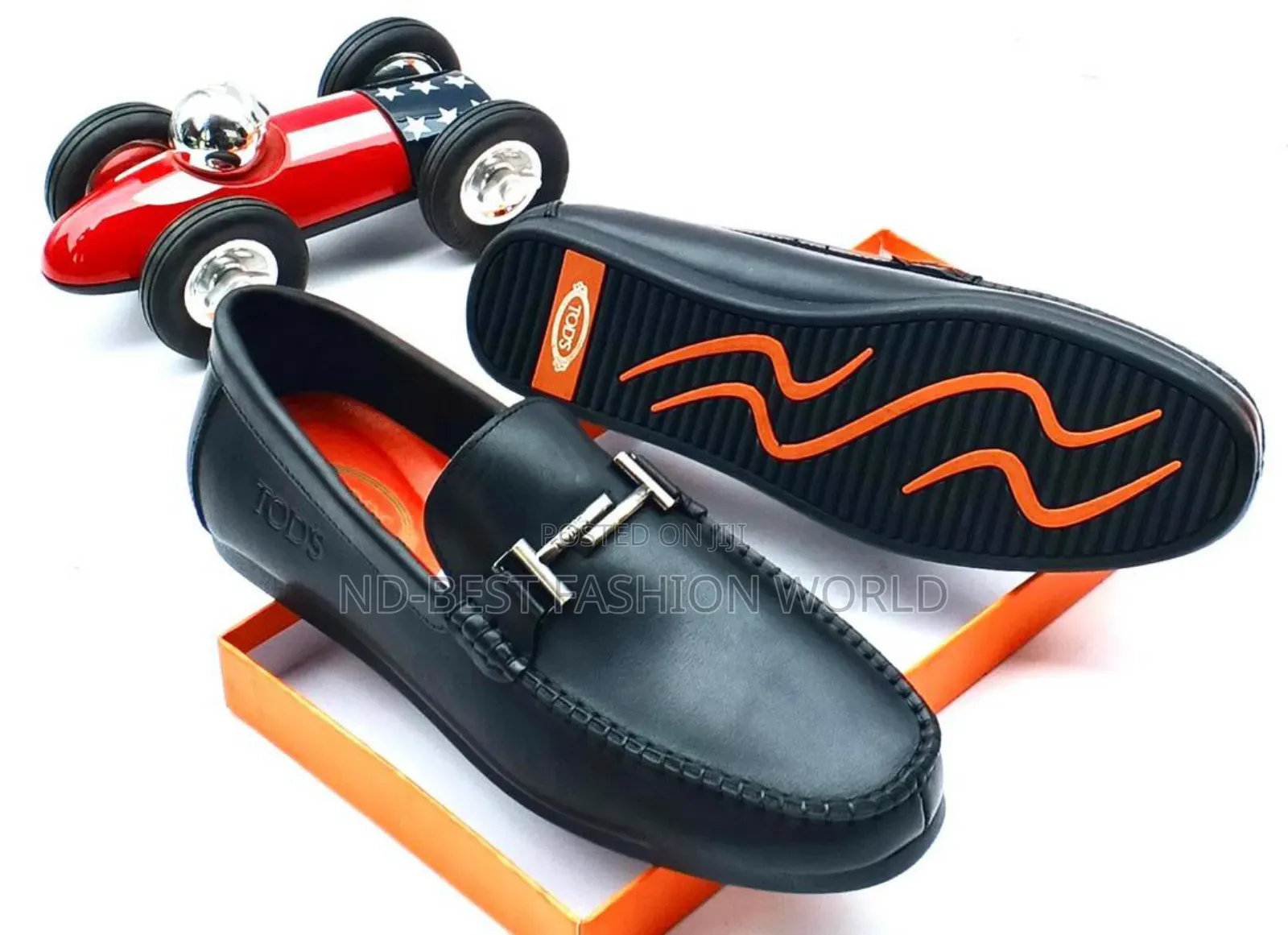 Quality Men's Black Leather Shoe