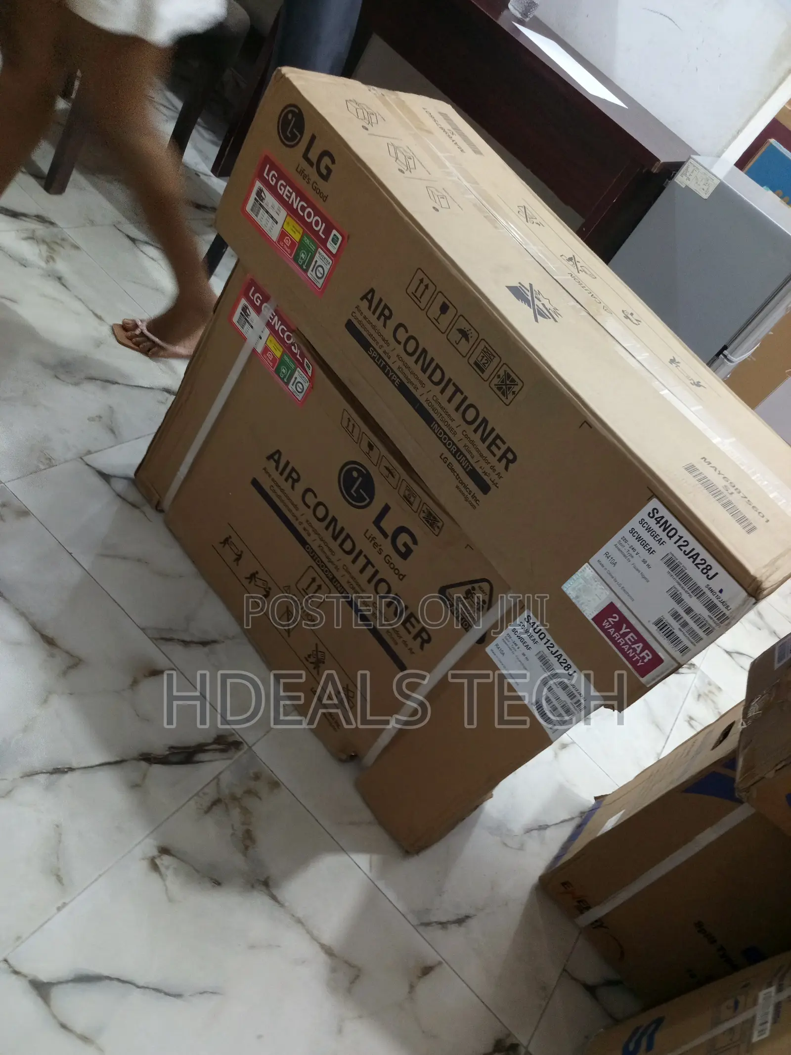 Lg Dual Inverter 1.5hp Ac - Model S4nq12ja28j