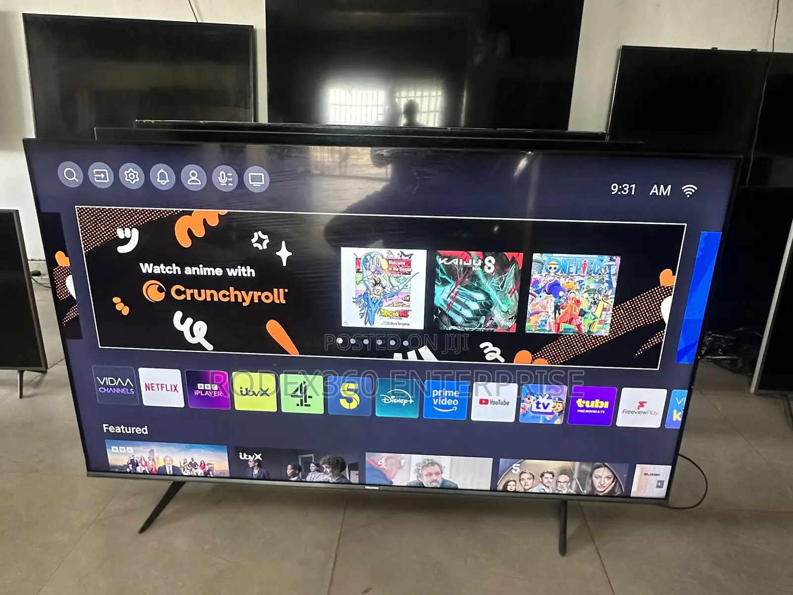 65-inch Hisense Smart Tv A6 Series For Sale