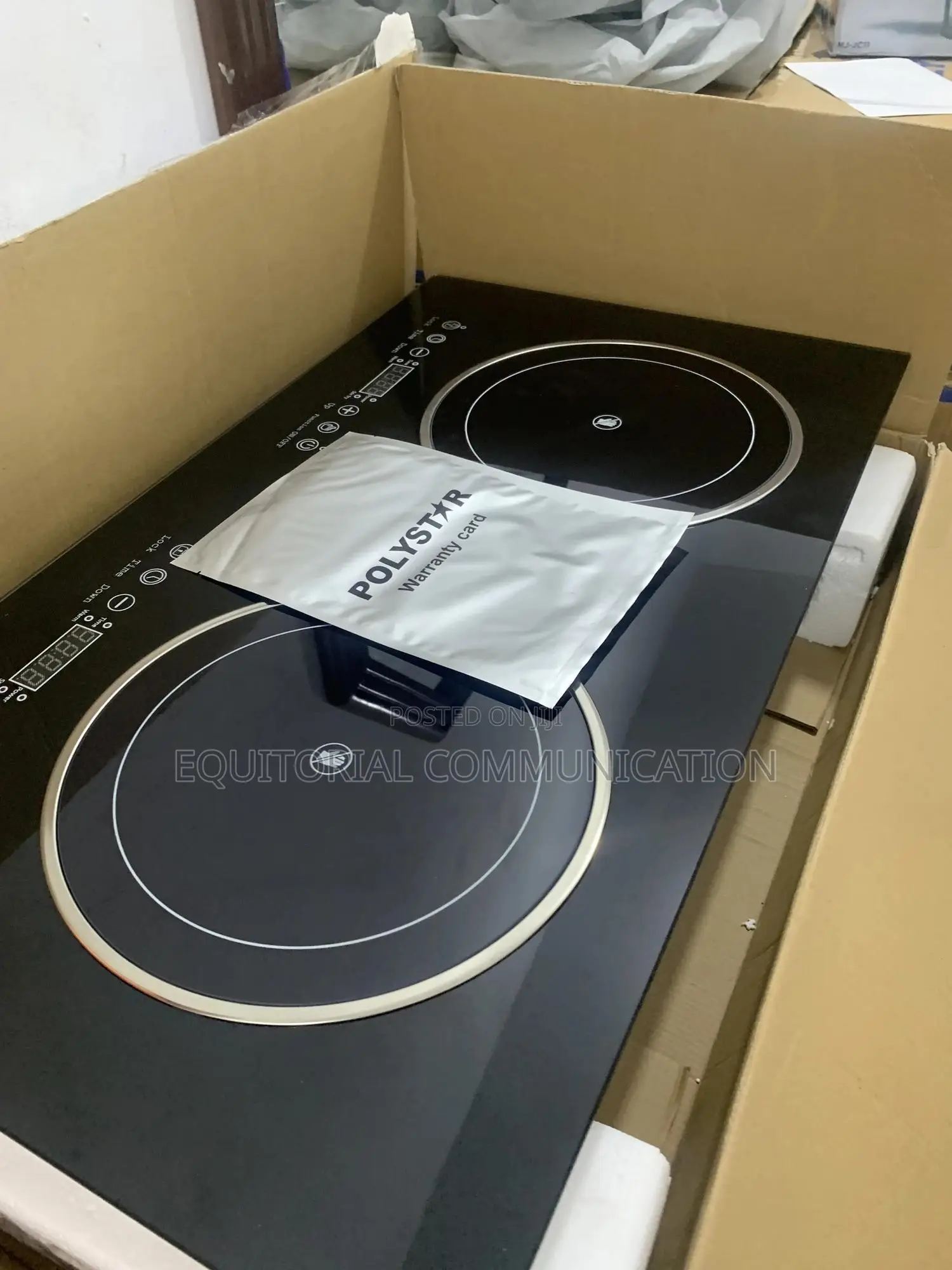 Polystar Glass Top Infrared Cooker Hob