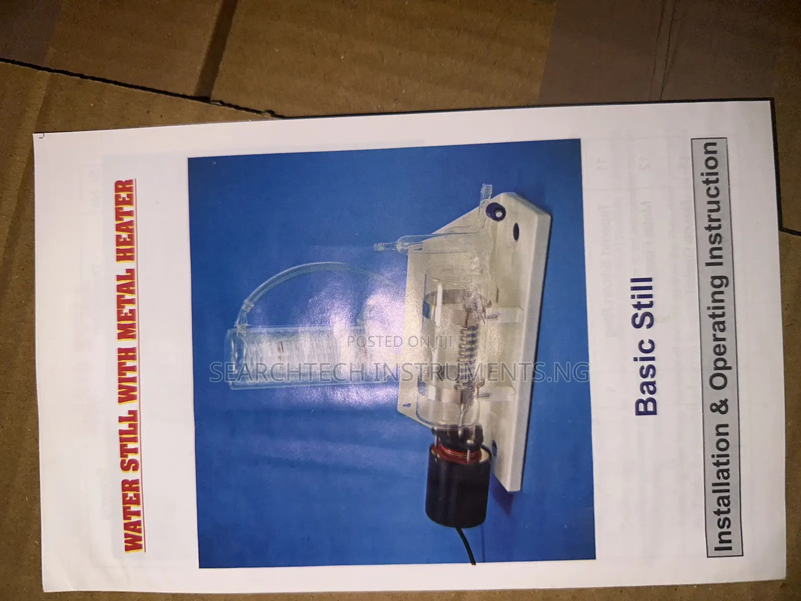 All Glass Distiller