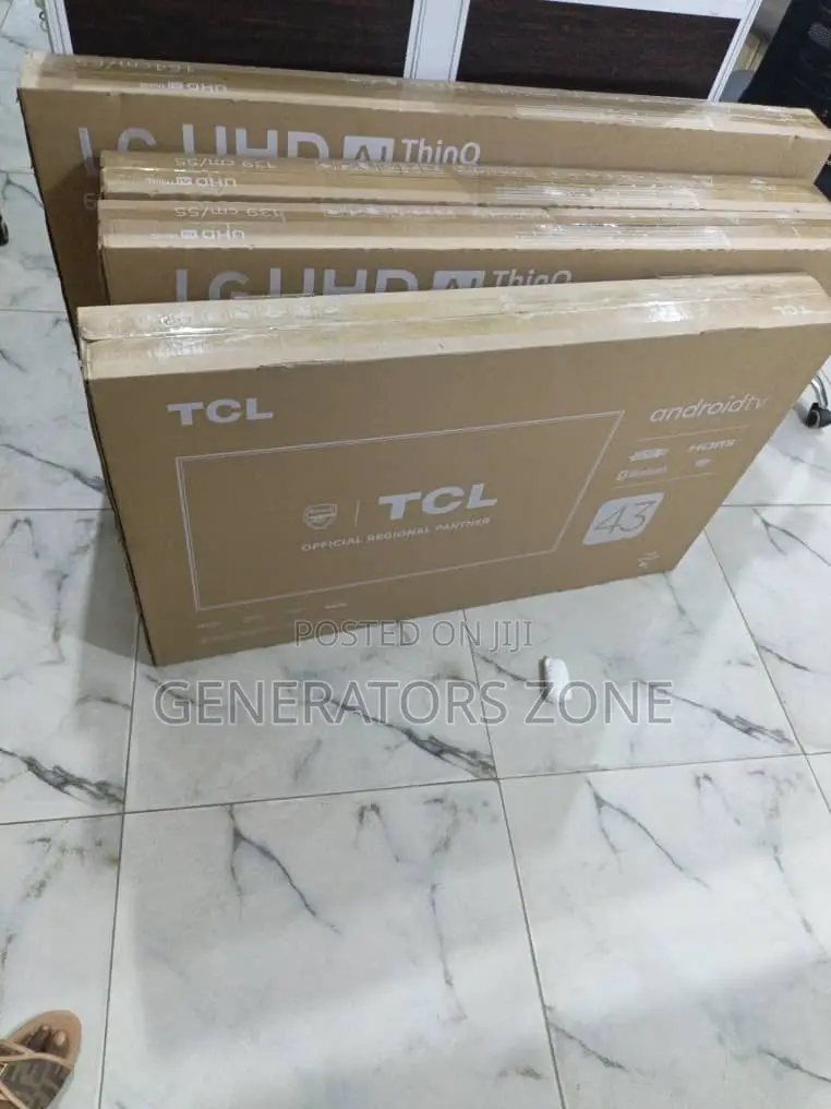 TCL 43” Tv – Smart Entertainment With Voice Control