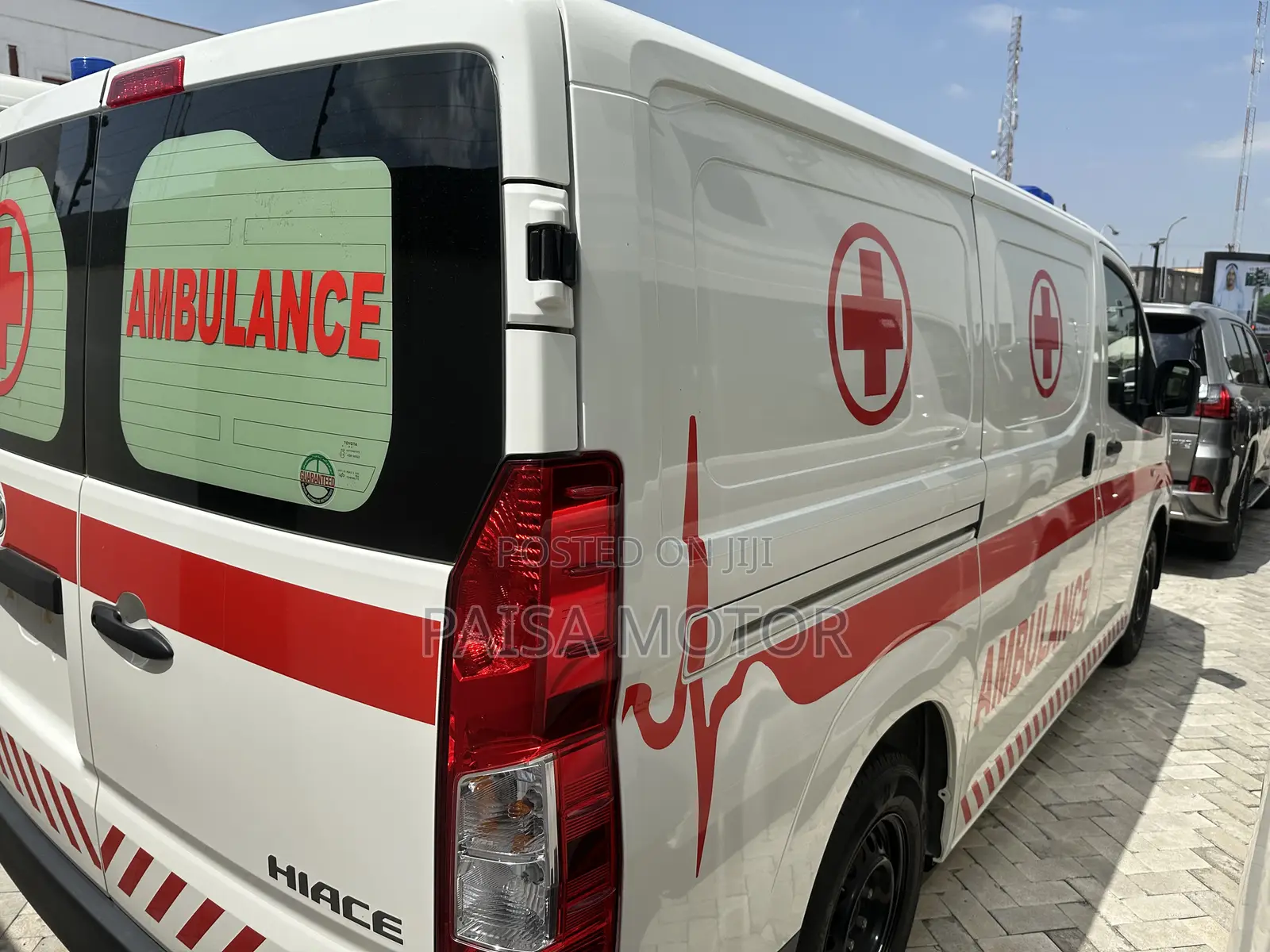 New Toyota HiAce 2025 White