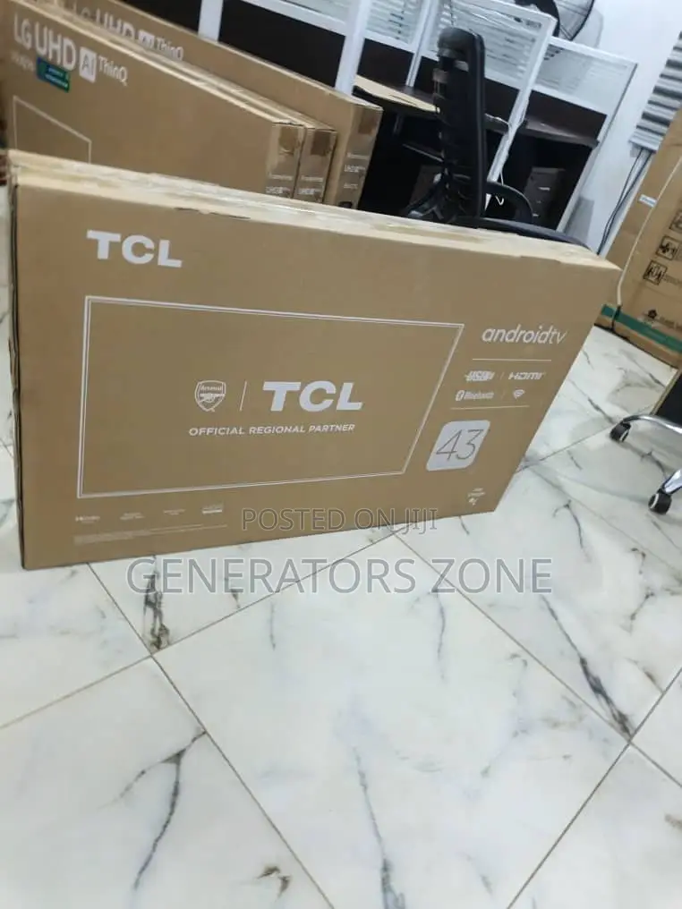 Smarter, Sharper, Sleeker –Tcl 43” Smart Tv With Dolby Audio