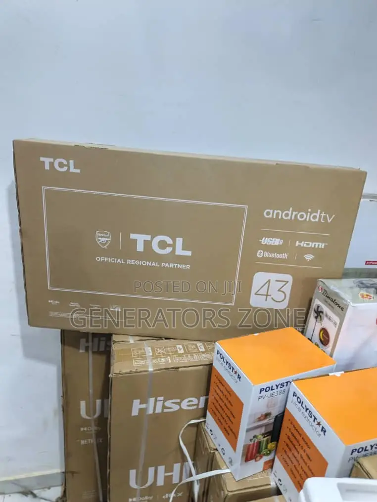 Smarter, Sharper, Sleeker –Tcl 43” Smart Tv With Dolby Audio
