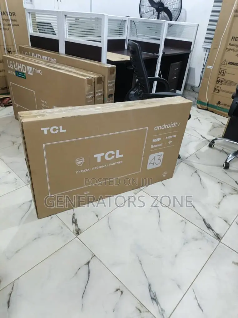 TCL 43-Inch Uhd | Smart Features | Sleek Look