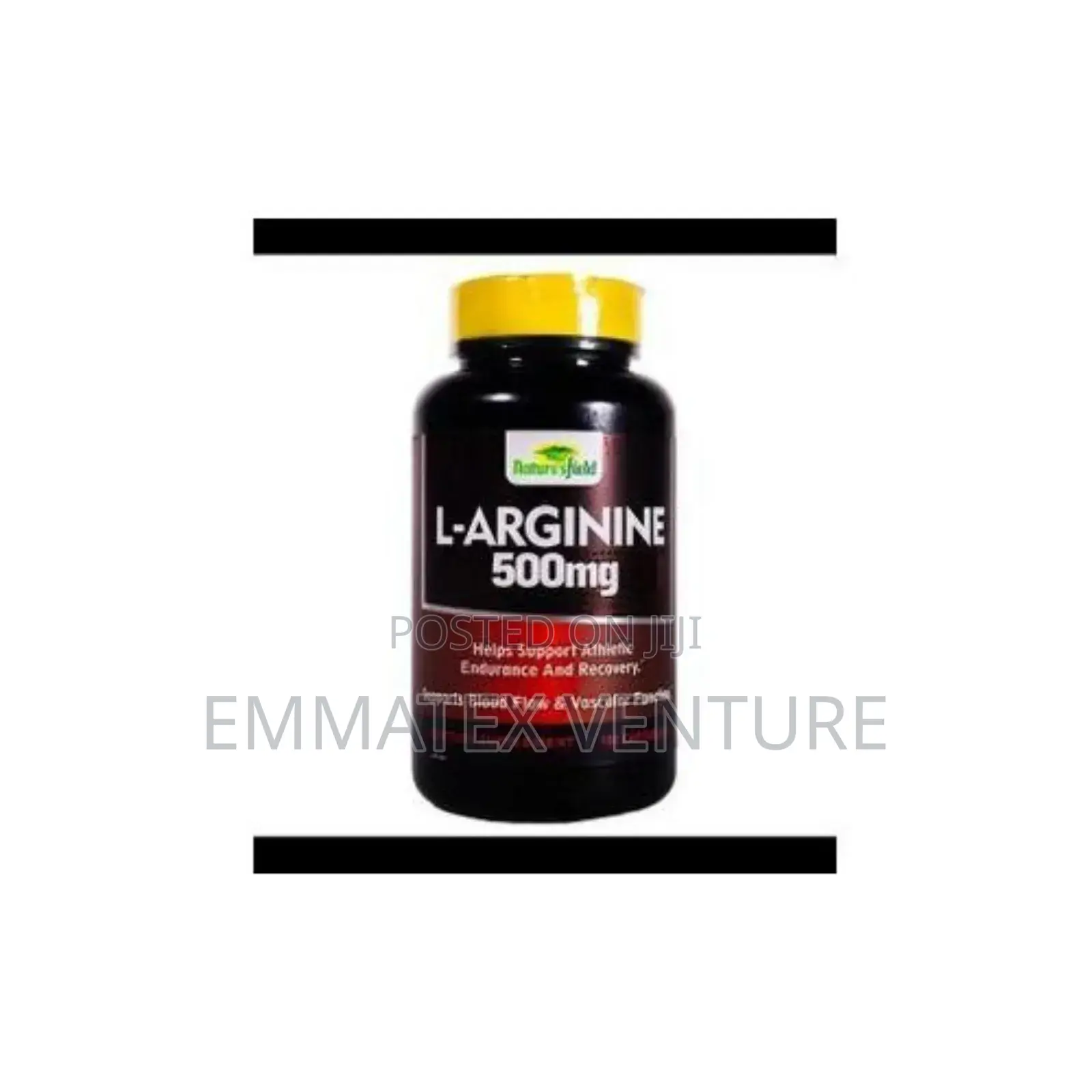 Nature's Field L-Arginine 500mg X 100 Caplets