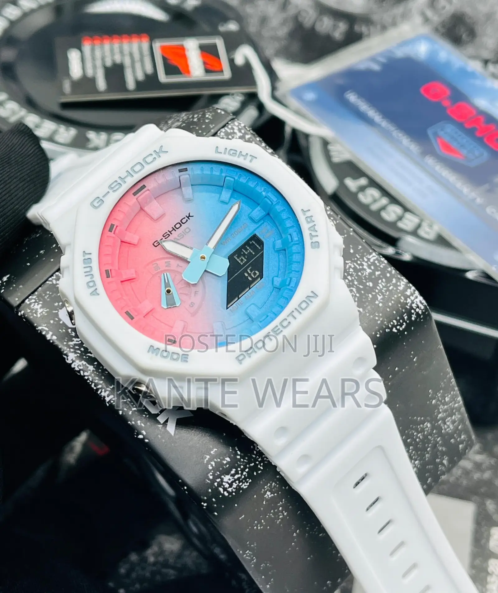 Dual Time Rubber Gshock