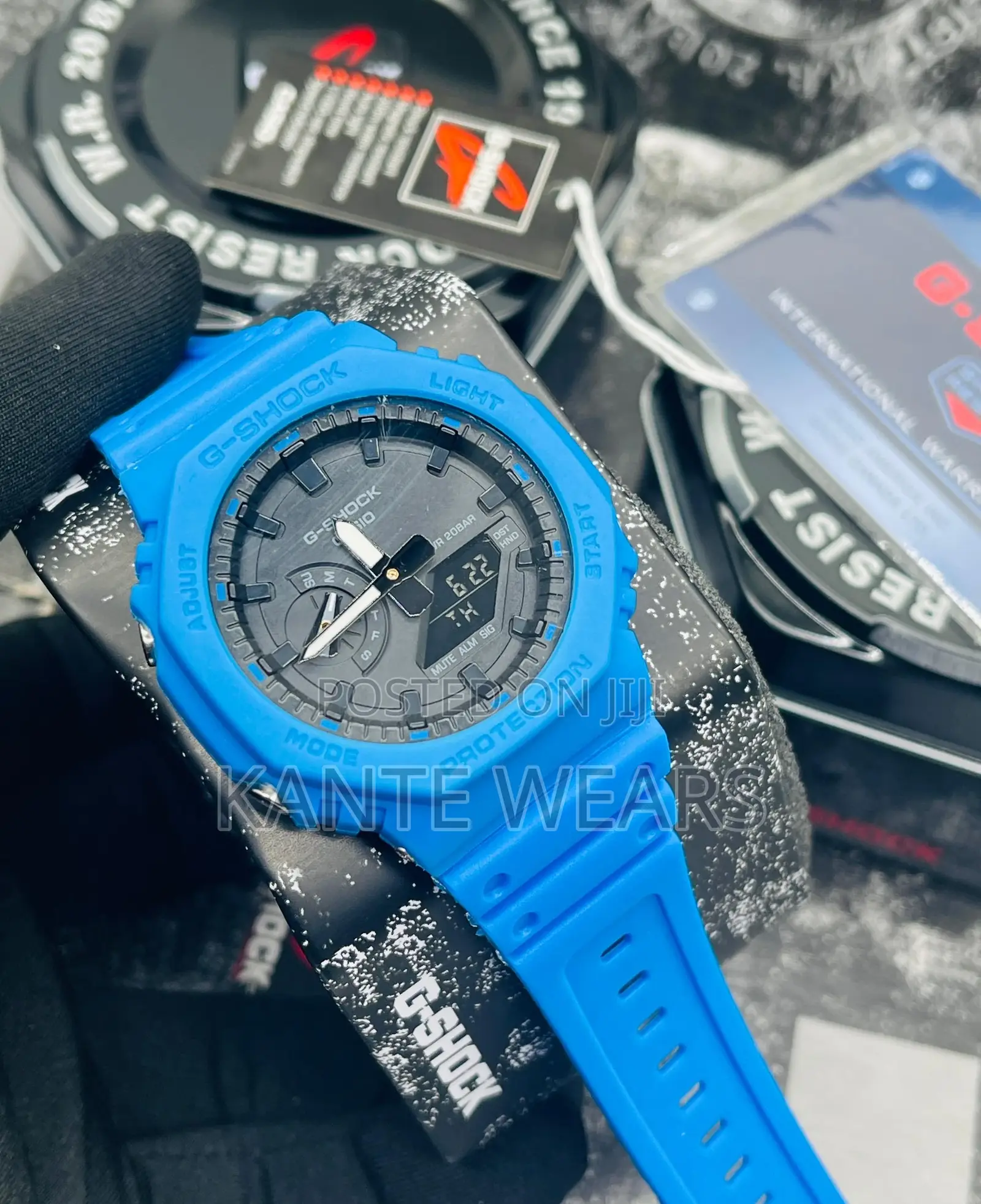 Dual Time Rubber Gshock