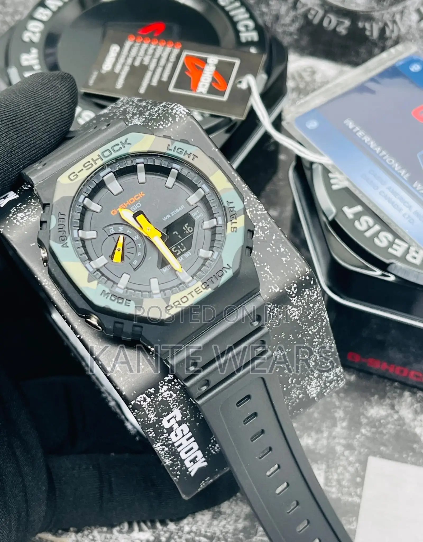Dual Time Rubber Gshock