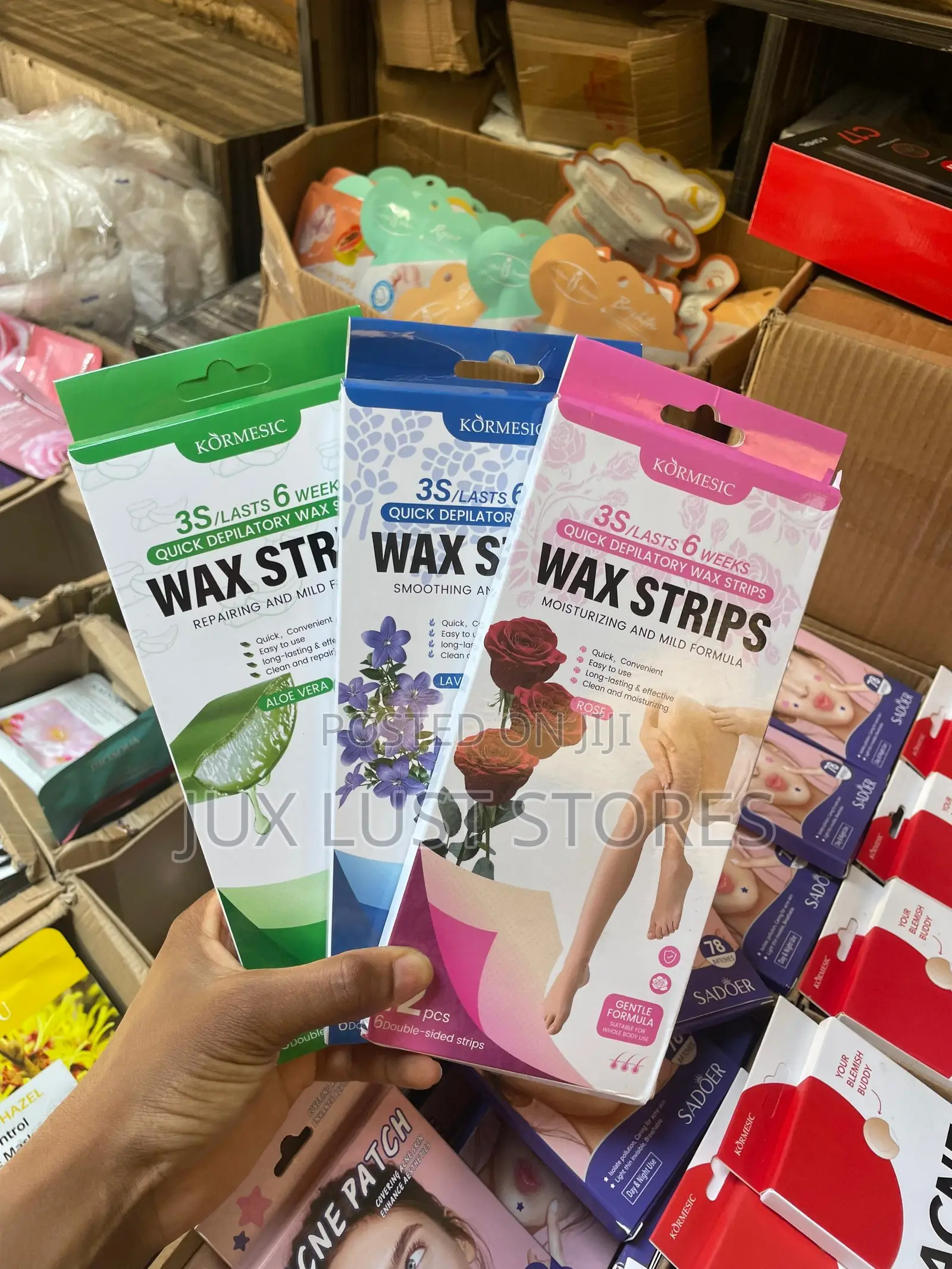 Hair Removing Wax Strips