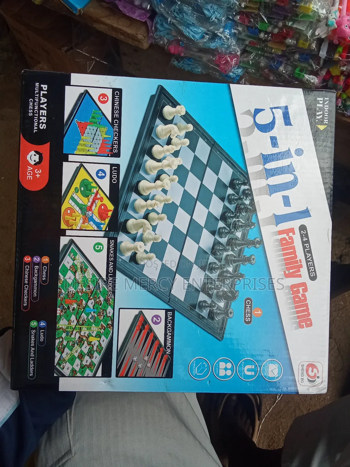 5 in 1 Family Game