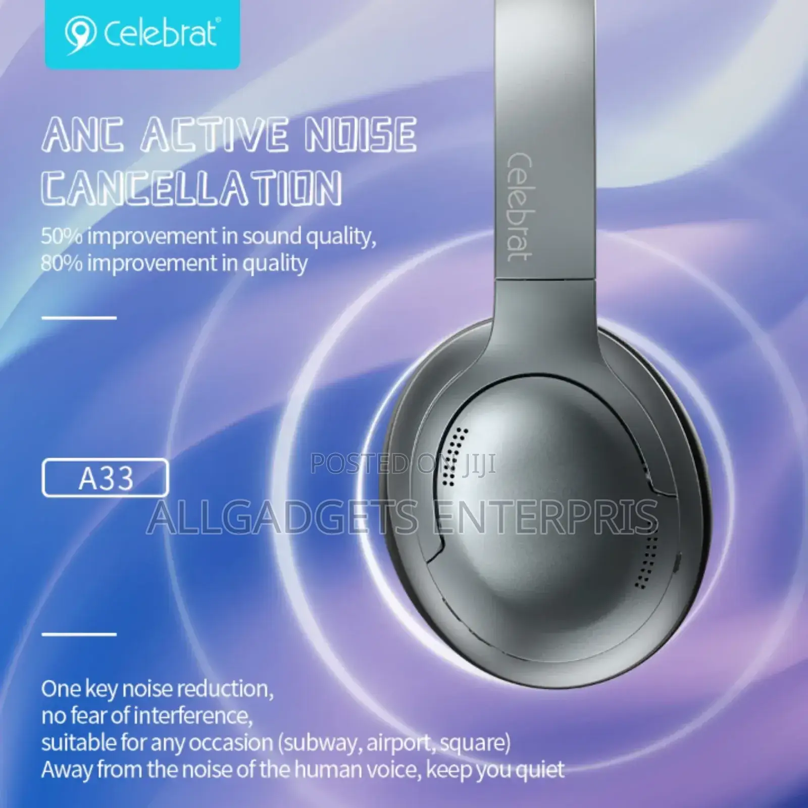 Headset With Noise Cancelling