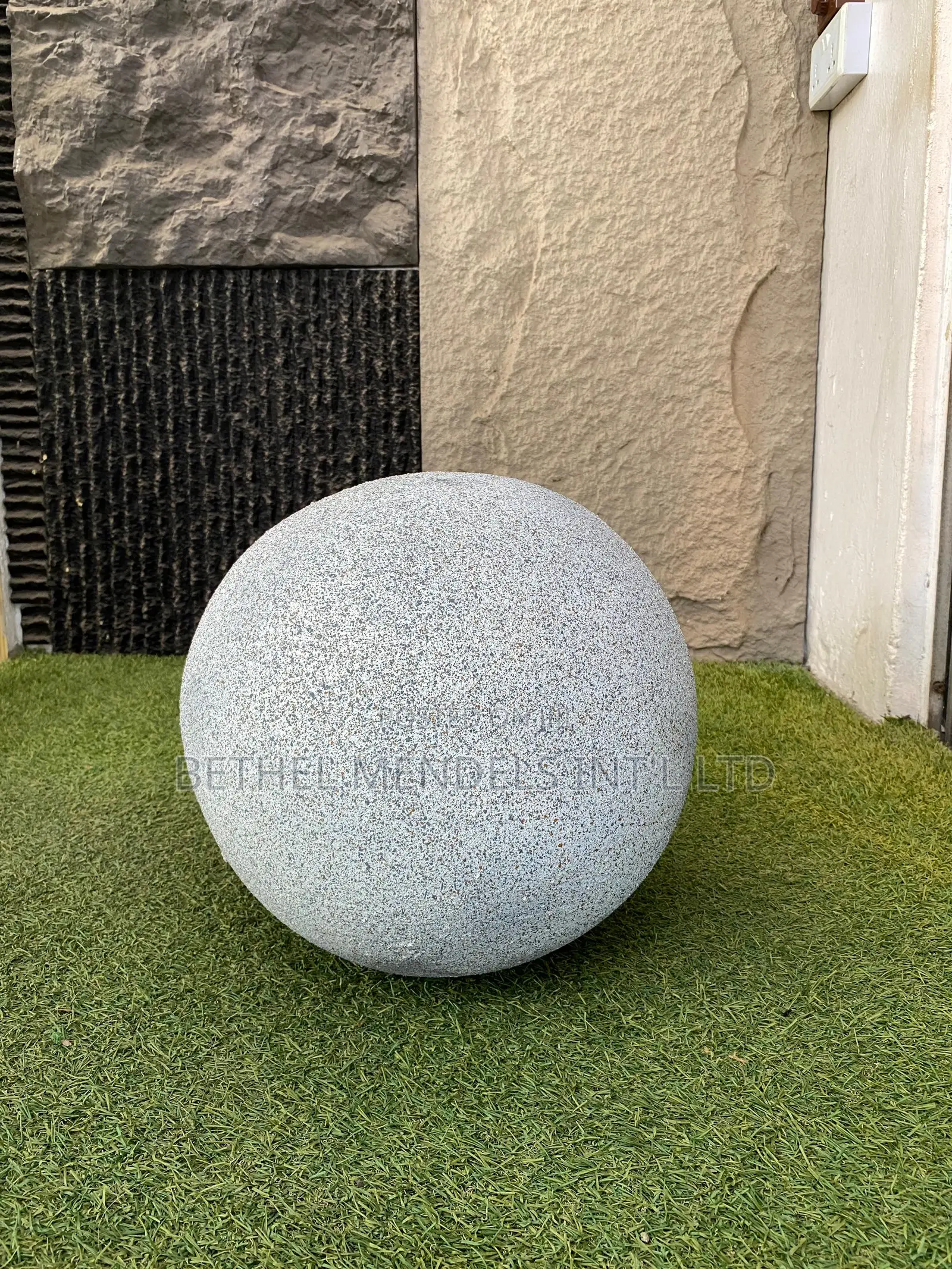 Artificial Decorative Rock Ball – 104cm Circumference