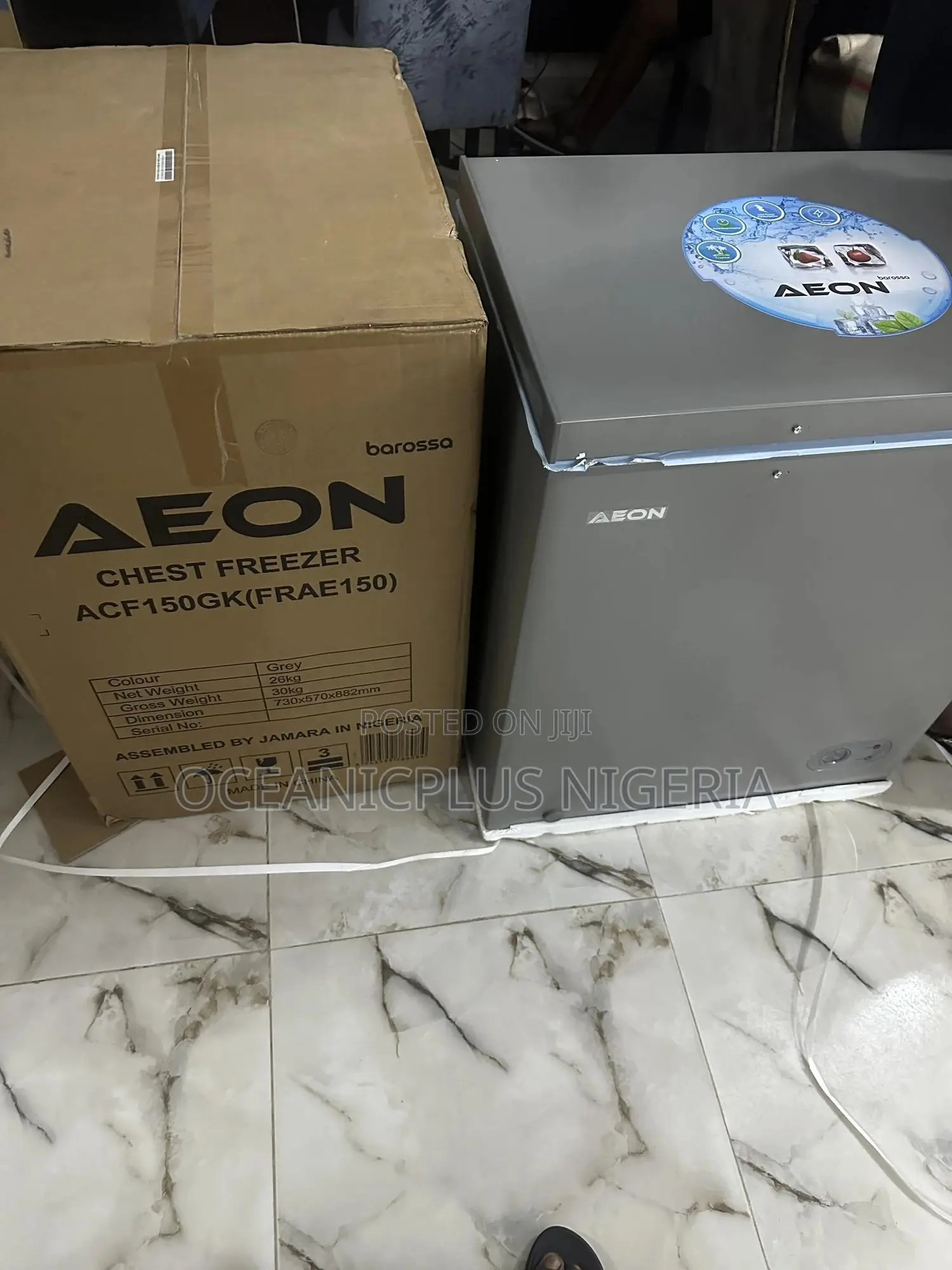 Aeon Quick Freeze Box Chest Freezer 150l
