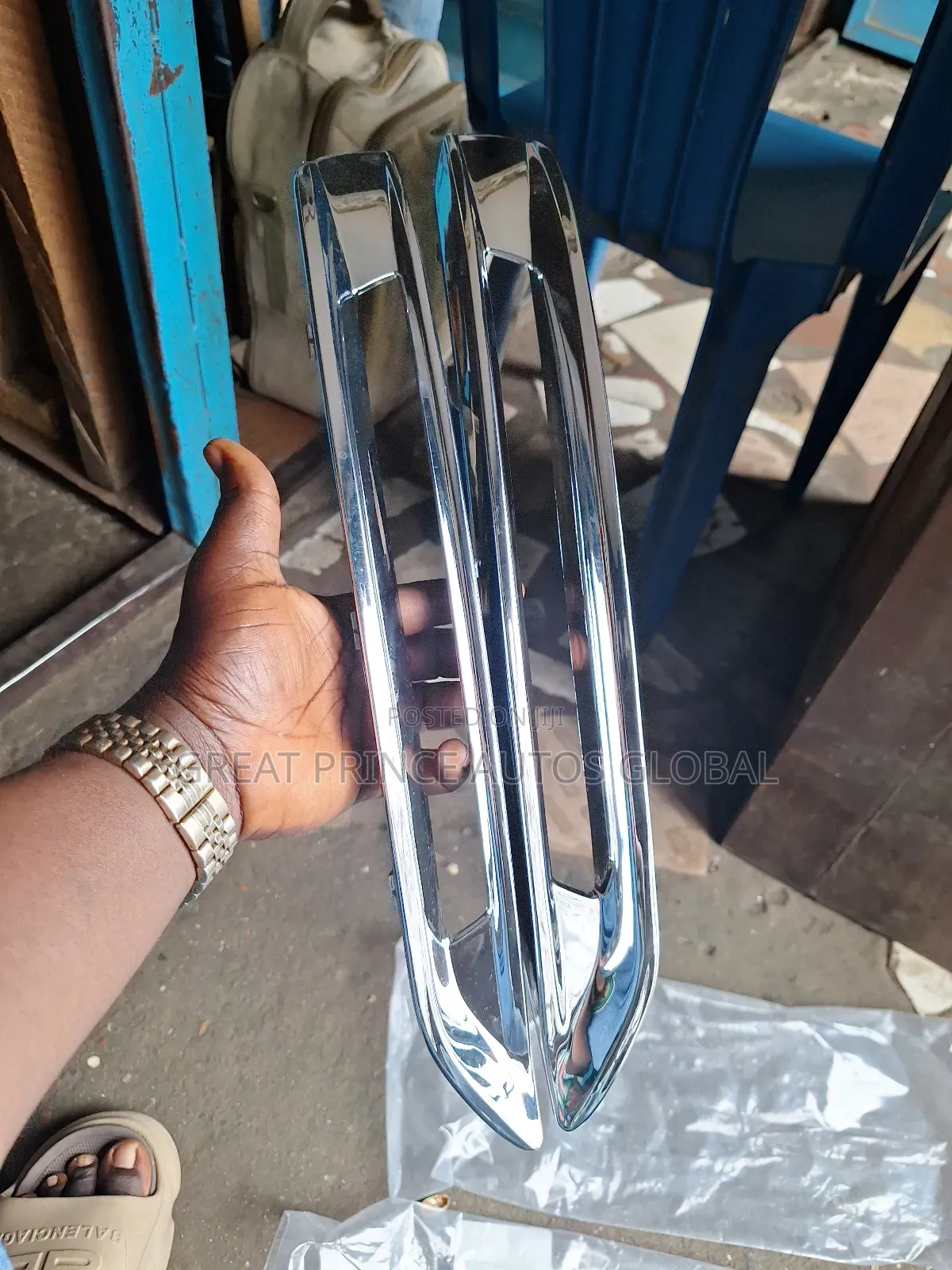 Fog Lamp Chrome GLK Amg