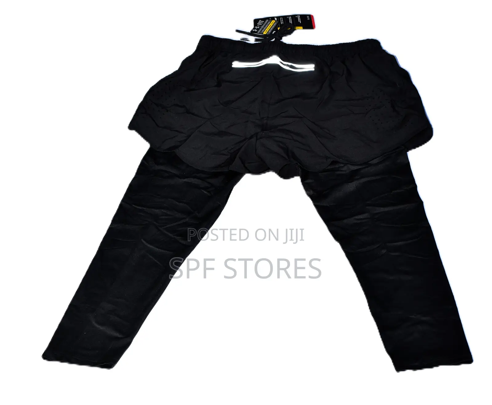Black Short With Long Tight